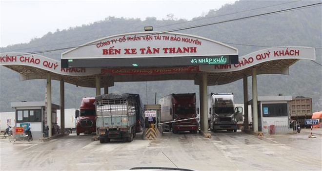 Các cửa khẩu tại tỉnh Lạng Sơn ổn định thông quan hàng hóa ảnh 1