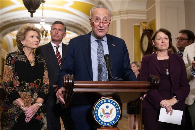 Lãnh đạo Thượng viện Mỹ kêu gọi ủng hộ dự luật chi tiêu quốc phòng ảnh 1