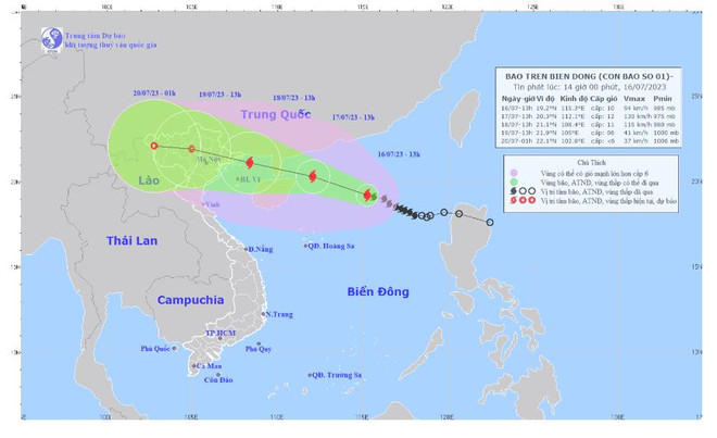 Ứng phó với bão số 1: Thanh Hóa sẵn sàng phương án sơ tán dân ảnh 1