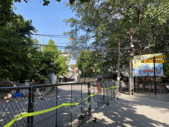 [Photo] Hà Nội: Ninh Hiệp lập chốt, giãn cách toàn bộ xã ảnh 1