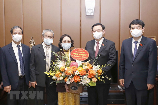 Chủ tịch Quốc hội dự lễ khai giảng tại Trường Đại học Y Hà Nội ảnh 3