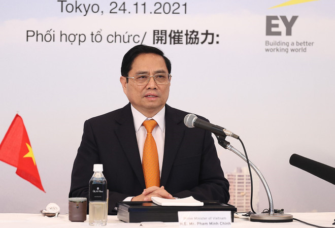 [Photo] Thủ tướng Phạm Minh Chính đối thoại với nhà đầu tư Nhật Bản ảnh 2