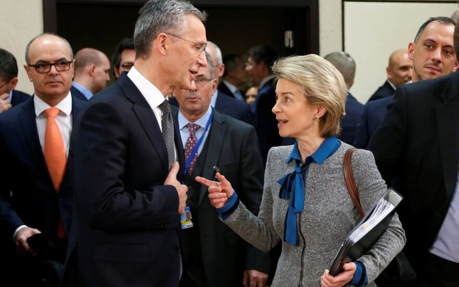 Tổng thư ký NATO và Chủ tịch EC thăm hai nước khu vực Baltic ảnh 1