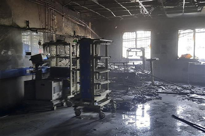 Cháy tại một bệnh viện của Ấn Độ, nhiều người thiệt mạng ảnh 1