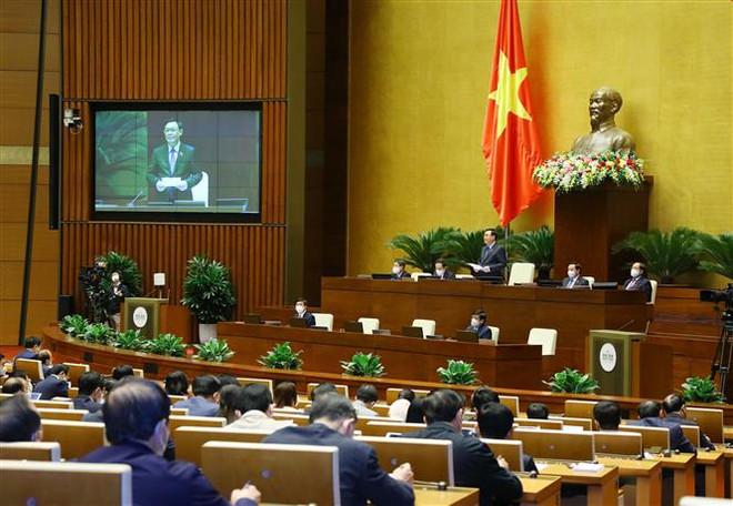 Thông cáo báo chí số 14, Kỳ họp thứ 2, Quốc hội khóa XV ảnh 1