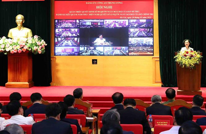 Xây dựng lực lượng Công an đáp ứng nhiệm vụ trong tình hình mới ảnh 1