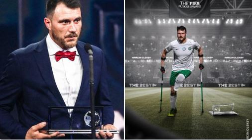 Chủ nhân Giải thưởng Puskas: Nghị lực và đôi nạng chinh phục thế giới ảnh 1