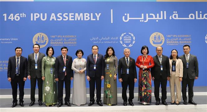 Đoàn đại biểu Quốc hội Việt Nam tham dự Đại hội đồng IPU-146 ảnh 2