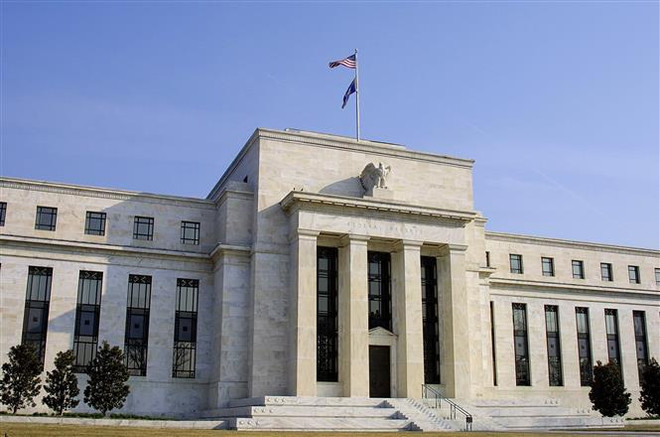 Trụ sở Fed tại Washington, DC, Mỹ. (Ảnh: AFP/TTXVN) Fed chính thức tăng lãi suất cho vay thêm 0,25 điểm từ 22/3 ảnh 1