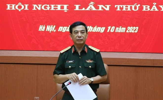 Đại tướng Phan Văn Giang chủ tri buổi làm việc với Tổng cục II ảnh 1