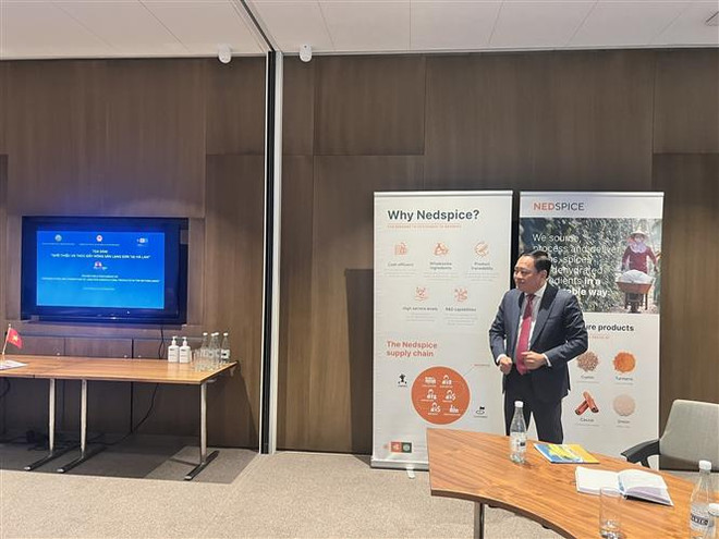 Tỉnh Lạng Sơn quảng bá các mặt hàng nông sản tại Hà Lan ảnh 1