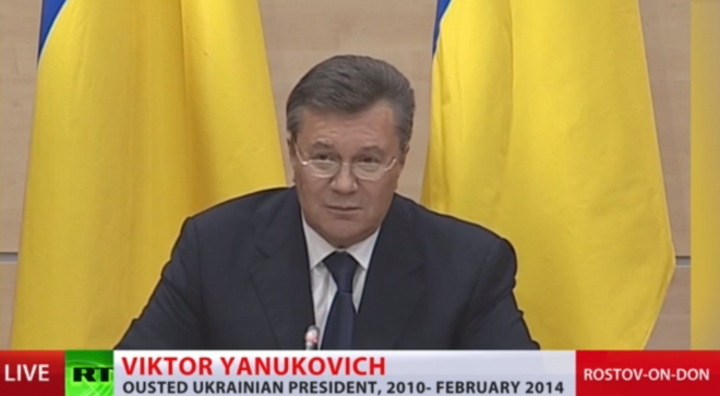 Yanukovych tuyên bố tiếp tục "chiến đấu vì Ukraine" ảnh 1