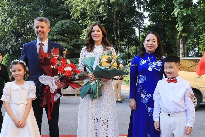 Phó Chủ tịch nước Võ Thị Ánh Xuân hội kiến Thái tử kế vị Đan Mạch ảnh 2