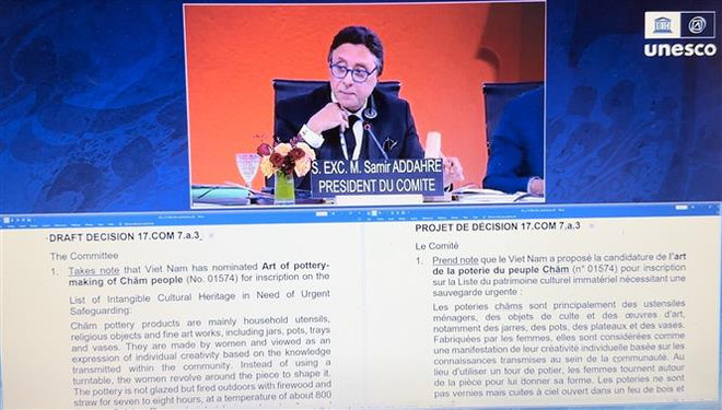 Nghệ thuật làm gốm của người Chăm chính thức được UNESCO ghi danh ảnh 2