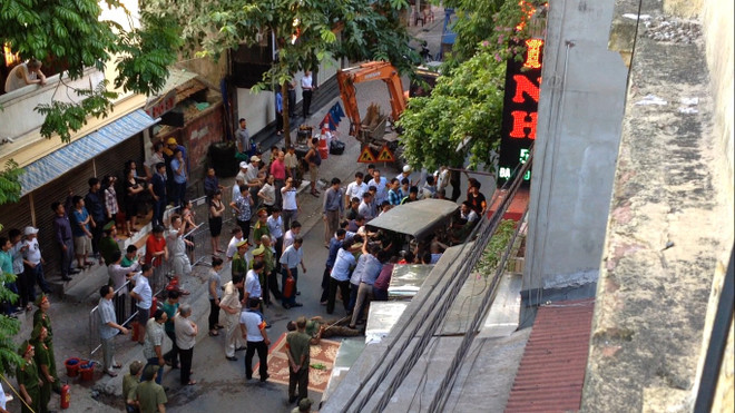 Phó Chủ tịch Hà Nội chỉ đạo dừng xây cống mới tại 146 Quán Thánh ảnh 2