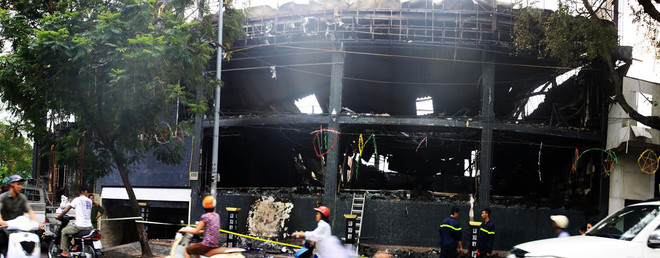 [Photo] Khung cảnh tan hoang của bar Luxury sau vụ cháy ảnh 6