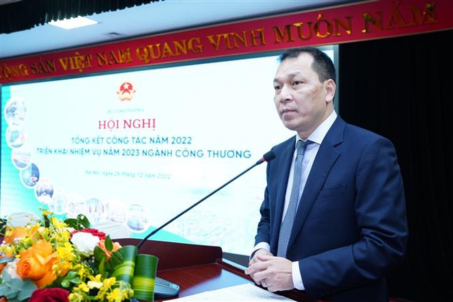 Thứ trưởng Bộ Công Thương Đặng Hoàng An. (Ảnh: Trần Việt/TTXVN) Thủ tướng bổ nhiệm lại Thứ trưởng Bộ Công Thương Đặng Hoàng An ảnh 1