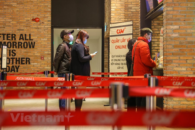 Một rạp chiếu phim của CJ CGV. (Ảnh: Minh Sơn/Vietnam+) Hiệu suất kinh doanh của cụm rạp CJ CGV đang bùng nổ tại Việt Nam ảnh 1