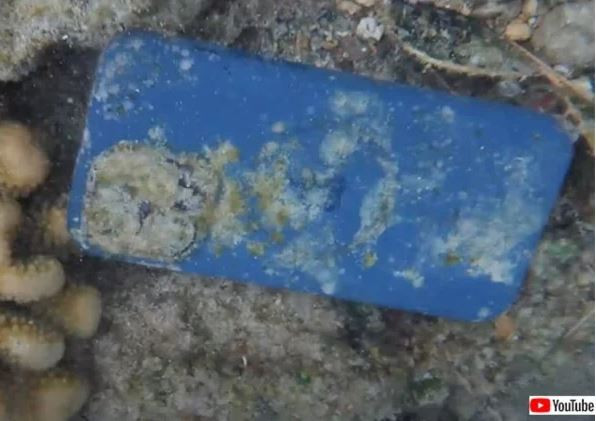 iPhone vẫn hoạt động sau hơn 1 tháng 'dạo chơi' dưới đáy biển ảnh 1