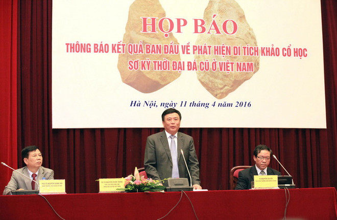 Mốc mở đầu cổ nhất về sự xuất hiện con người trên lãnh thổ Việt Nam ảnh 1