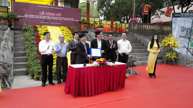 Công bố quy hoạch chi tiết Trung tâm Hoàng thành Thăng Long ảnh 1