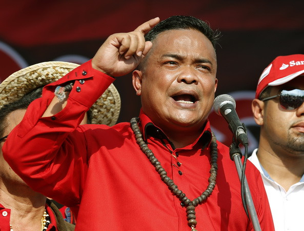 Thái Lan: Thủ lĩnh Áo Đỏ thách thức chính quyền quân sự ảnh 1