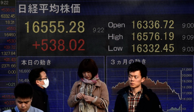 Tâm lý lạc quan giúp thị trường chứng khoán châu Á thăng hoa ảnh 1