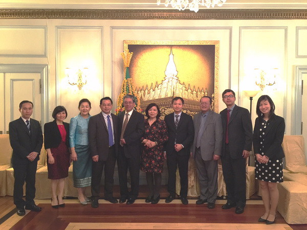 Đại sứ Việt Nam tại Hoa Kỳ chúc mừng Tết cổ truyền của Lào ảnh 1