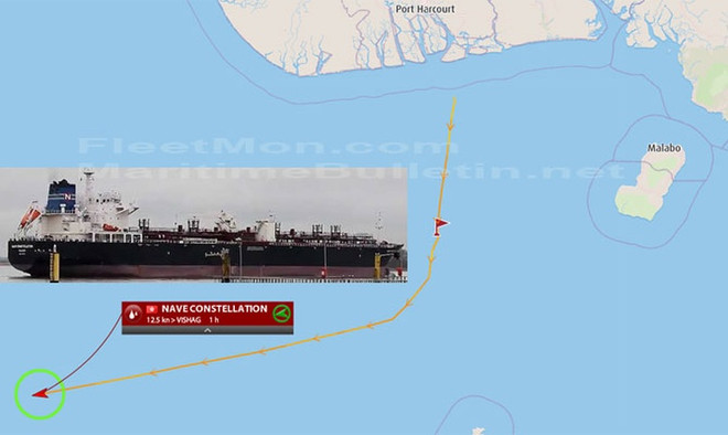 19 thủy thủ tàu Hy Lạp bị hải tặc bắt cóc ở ngoài khơi Nigeria ảnh 1