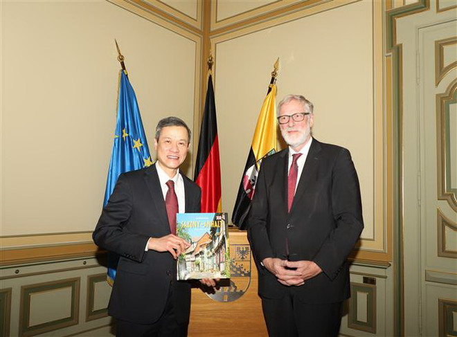 Đẩy mạnh hợp tác giữa Việt Nam và bang Sachsen-Alhalt của Đức ảnh 1