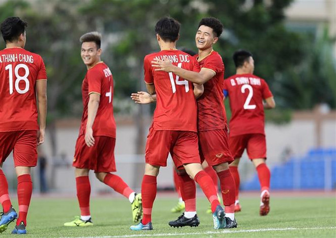 Hé lộ đội hình dự kiến của U22 Việt Nam trong trận gặp U22 Singapore ảnh 1