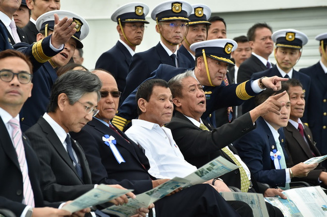 Tổng thống Philippines để ngỏ khả năng tập trận với Nhật Bản ảnh 1