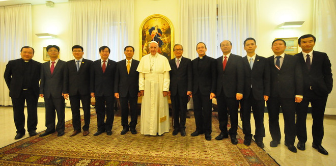 Thứ trưởng Ngoại giao Bùi Thanh Sơn thăm Tòa thánh Vatican ảnh 1