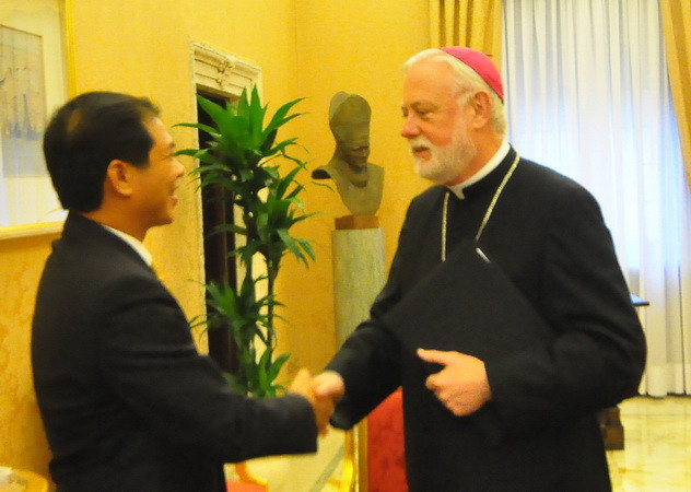 Thứ trưởng Ngoại giao Bùi Thanh Sơn thăm Tòa thánh Vatican ảnh 4