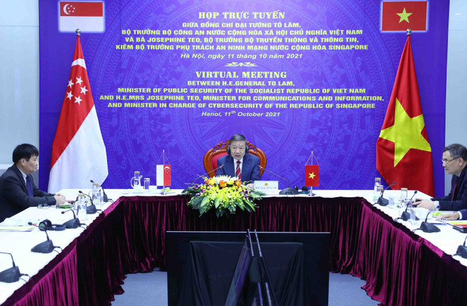 Việt Nam-Singapore đẩy mạnh hợp tác trong lĩnh vực an ninh mạng ảnh 1