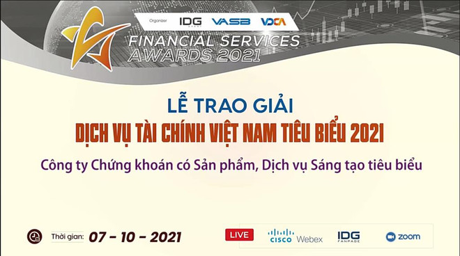 Trao giải thưởng dịch vụ tài chính tiêu biểu cho 20 doanh nghiệp ảnh 1