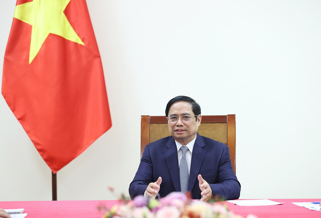 [Photo] Thủ tướng điện đàm với đặc phái viên của Tổng thống Hoa Kỳ ảnh 3