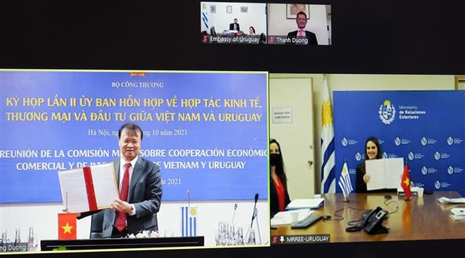 Việt Nam-Uruguay cùng thúc đẩy hợp tác kinh tế song phương ảnh 1