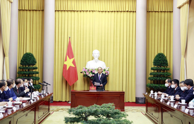 Chủ tịch nước Nguyễn Xuân Phúc giao nhiệm vụ cho các tân đại sứ ảnh 1