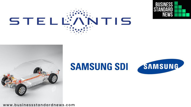 Samsung SDI bắt tay với Stellantis lập liên doanh sản xuất pin xe điện ảnh 1