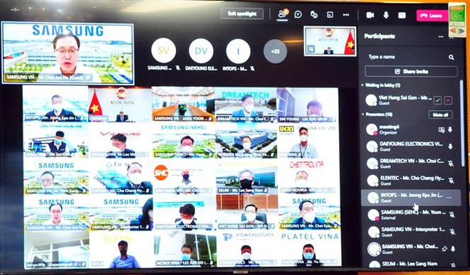 Hỗ trợ Samsung Việt Nam khôi phục sản xuất và duy trì chuỗi cung ứng ảnh 2