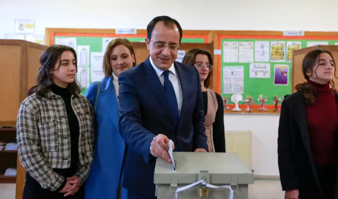 Ông Christodoulides chiến thắng trong cuộc bầu cử Tổng thống Cyprus ảnh 1