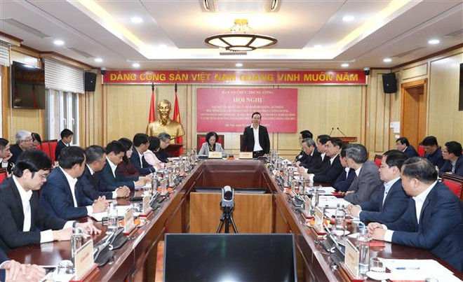 Ban Tổ chức Trung ương gặp mặt cán bộ được bổ nhiệm, luân chuyển ảnh 2