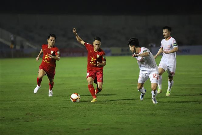 Vòng 2 V-League 2023: Hồng Lĩnh Hà Tĩnh chia điểm với Viettel ảnh 1