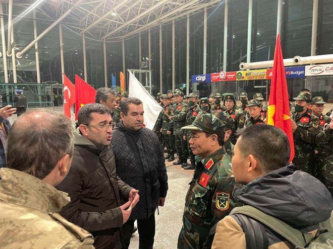 Lực lượng quân đội Việt Nam đã tới Hatay, sẵn sàng tham gia hỗ trợ ảnh 3
