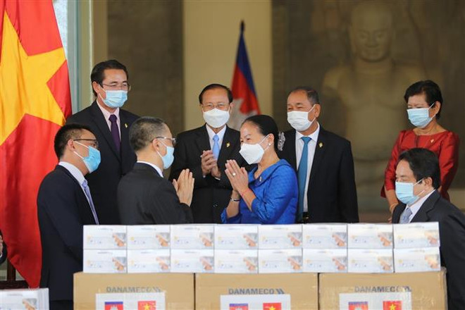 Campuchia cảm ơn Quốc hội Việt Nam tặng quà phòng chống dịch COVID-19 ảnh 2