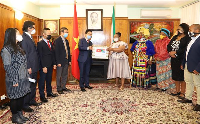 ĐSQ Việt Nam hỗ trợ người dân Nam Phi phòng chống dịch COVID-19 ảnh 1