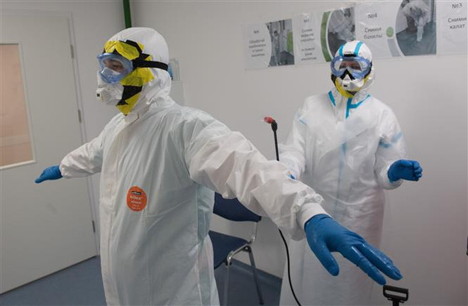 Dịch bệnh COVID-19 ở châu Âu: Nga xác nhận đã qua đỉnh dịch ảnh 1