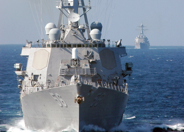 Mỹ điều tàu chiến vào Biển Đông, thách thức Trung Quốc ảnh 1