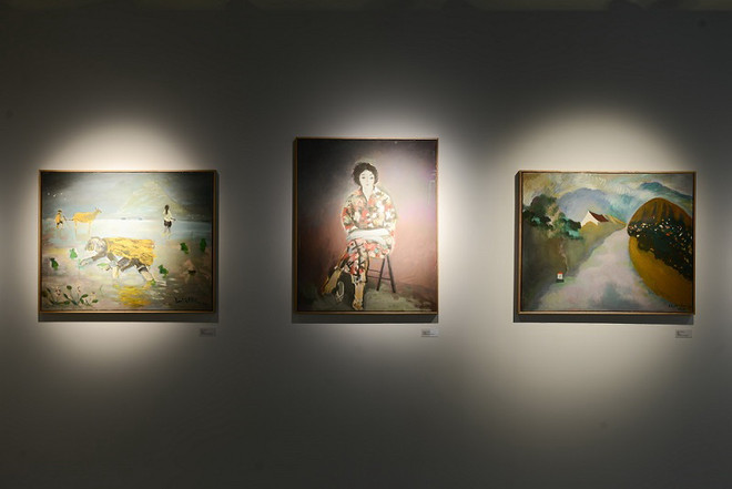 Tận mắt chiêm ngưỡng những tuyệt phẩm của danh họa Lưu Công Nhân ảnh 5